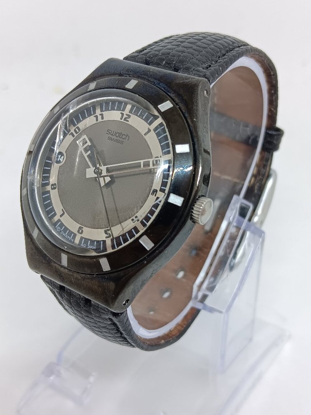 2005 Swatch Irony Big YGB401 "City Secrets" 37mm Swiss Quartz Watch